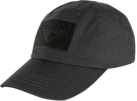 CONDOR Tactical Cap (Black, One Size Fits All)