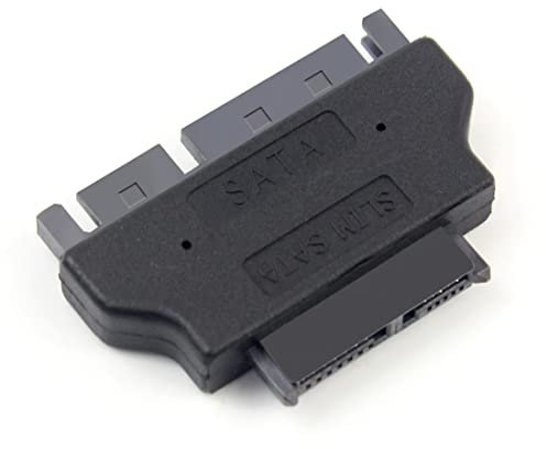 CY SATA 22/maschio a Slimline SATA 13 femmina di CD-ROM convertitore adattatore