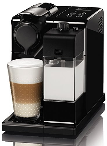 De'Longhi Nespresso Lattissima Touch EN 550.B Kaffekapselmaschine mit Milchsystem, Gratis Welcome Set mit Kapseln in unterschiedlichen Geschmacksrichtungen, 19 bar Pumpendruck, Schwarz