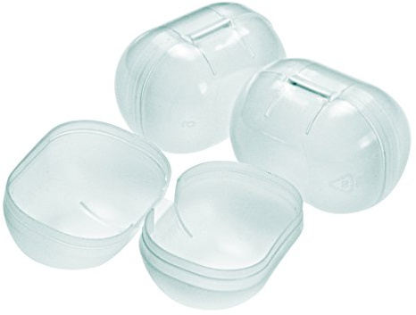 DECORA 5233222 CF 10 Cajas DE PLÁSTICO para Huevos DE Chocolate 46 X H 60 MM
