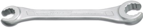 Hazet 612-11X13 Chiave a Doppio Anello Aperto, Argento, Apertura Chiave 11 X 13, Lunghezza 160 mm