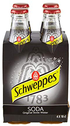Schweppes Soda, 4x180ml