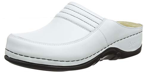 Berkemann Damen Victoria Clogs, Weiß 101, 35.5 EU