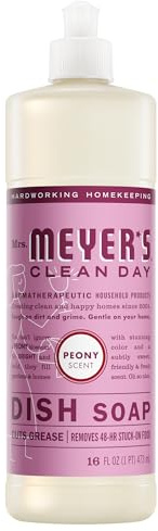 Mrs. Meyer's - Clean Day Liquid Dish Soap Peony - 16 oz.
