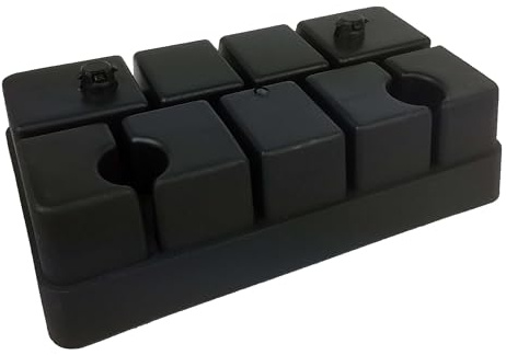 Tunturi -Fitness Aerobic Machines à step pour blocs, unisexe, adulte, noir, unique