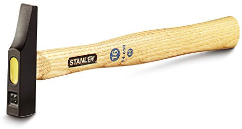 Stanley Schreinerhammer (mit Holzstiel, 100 g Kopfgewicht, schwarz lackierter Kopf, Eschenstiel mit Klarlack) 1-54-638