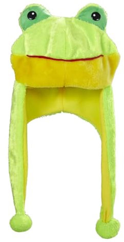 W WIDMANN MILANO Party Fashion - Tiermütze, Party Animals, Stoffhut, Plüschhut, Tierkostüm