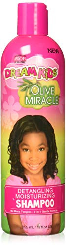 African Pride Dream Kids Olive Miracle Detangling Fuktgivande Schampo 355 ml/12 uns