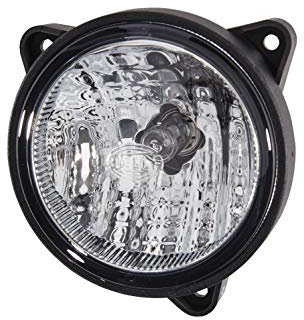 HELLA 1G0 996 176-061 Halogène-Projecteur De Travail - Modul 70 - 12V - Montage Encastré/Raccord Fileté - Fixation En Trois Points - Éclairage Du Champs Proche - Fiche: Extrémités De Câble Ouvertes