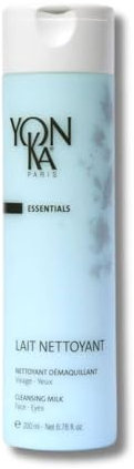 Reinigungsmilch Yonka 200ml | Sanftes Make-up-Entferner | 98% natürliche Inhaltsstoffe | Spendet Feuchtigkeit, gleicht aus | Für alle Hauttypen, auch trocken & empfindlich | Wasserlöslich