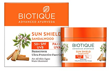 Biotique Sandalwood Face and Body Suncream 50 Gm