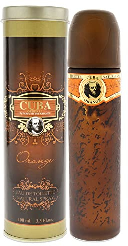 Parfums de France Cuba Orange EDT 100 ml, 1er Pack (1 x 100 ml)