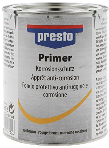 presto 387306 Primer Rost- und Korrosionsschutz rotbraun 750 ml