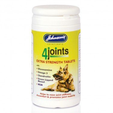 Johnsons Veterinary Products JVP 4Joints Tablets 4x30