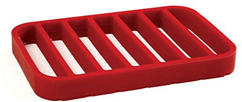 Norpro Rectangle Silicone Roasting Rack, Red, 1 EA (299)