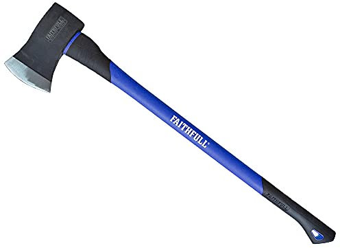 Faithfull FAIAXE412FG Fibreglass Shaft Felling Axe 4.1/2lb
