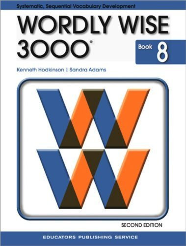 Wordly Wise 3000 Book 8 by Not Available (NA) (1999) Paperback