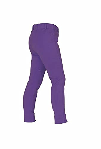 Shires Wessex Horse Riding Jodhpurs in Purple - Child 7/8 Yrs, Purple