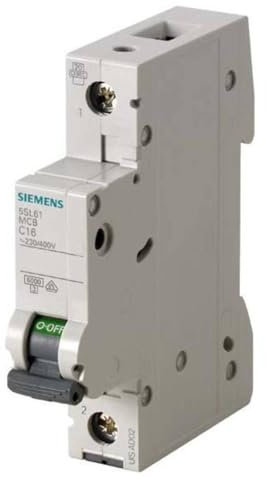 SIEMENS - Siemens 5SL61047 Leitungsschutzschalter 6kA C4 1P in 1TE 230/400V, MCB, Sicherungsautomat