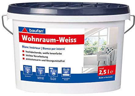 baufan Wohnraumweiss 2,5l