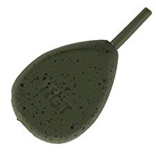NGT Lead In-Line Flat Pear 70g 10 pcs Blei, Grün, S