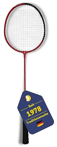 Best Sporting Badminton Schläger 300 XT I Griffband Badmintonschläger I Schaft aus gehärtetem Stahl und Rahmen aus Aluminium-Gemisch I Verstärktes T-Stück I Badminton Racket