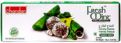 Chandan Mouth Freshener Fresh Mint Paan, 2.54 oz / 72 g