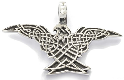Germanenschmuck Arcon – keltischer Adler (Kettenanhänger in Silber)