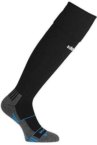 uhlsport Unisex Beklædning Teamsport Team Pro Player Stuchenstrømper Stutzenstrumpf, Schwarz/Weiß, 37-40 EU