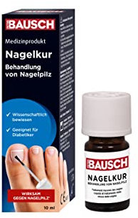 Bausch 0725/65 Nagelkur zur Behandlung von Nagelpilz und Kalknägeln, Medizinprodukt, 10 ml, Wirkstoff-Kombination ISK 1320, einzigartige Rezeptur, Nagelpflege, gut verträglich, für Diabetiker geeignet