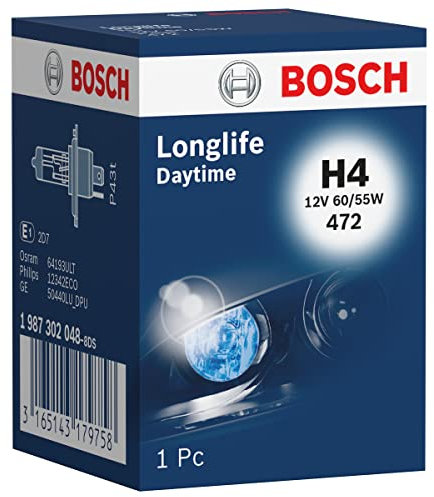 BOSCH 1 987 302 048 Lampadina, Faro di profondità; Lampadina, Faro Principale