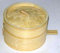 Vaporera de bambú - 2 piezas - 9 cm de diámetro, 3 cm de fondo - Calidad superior
