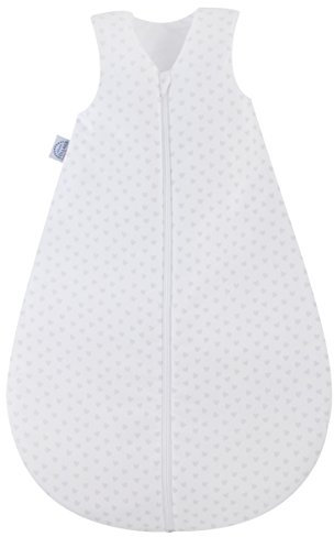 Julius Zöllner Baby Sommerschlafsack aus 100% Baumwolle, Größe 110, Standard 100 by OEKO-TEX, made in Germany, Schmusebär