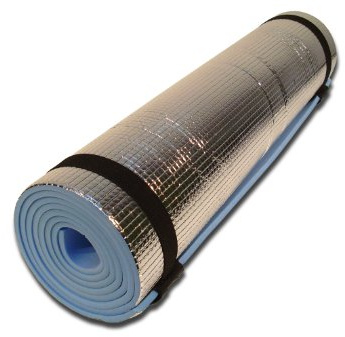 Yellowstone Eva Camping Mat with Foil - Blue
