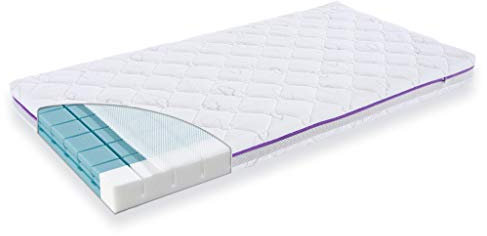 Träumeland T015052 Babymatratze Wolkenmeer 70 x 140 cm,weiß