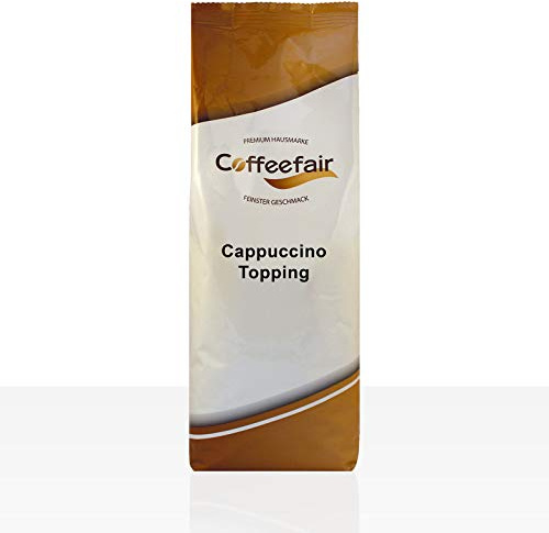 Coffeefair Cappuccino Topping Instant-Milchpulver 750g, Milchpulver für Kaffee- & Heißgetränkeautomaten, 30% Magermilchanteil, stabiler Milchschaum, ergiebig