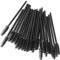 Haobase 25 cepillos de pestañas desechables negros, rimel varitas, cepillo de cejas, herramienta de maquillaje