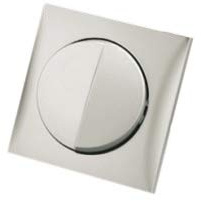 OSCULATI Interruttore Doppio Pulsante On-off-on Nichel/Nero