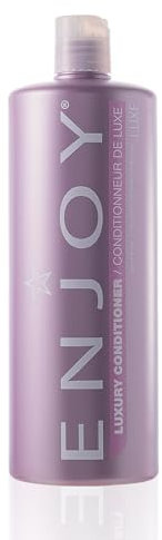 Enjoy Luxury Conditioner - Eliminates Frizz Cleansing Moisturizing Smoothing - Sulfate Free For Thick Coarse or Curly Hair (33.8 Fl Oz)