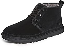 UGG Men's Neumel Chukka Boot, Black, 8 UK