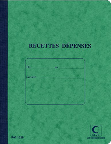ELVE - Recettes dépenses - 220 x 170 - 80 pages