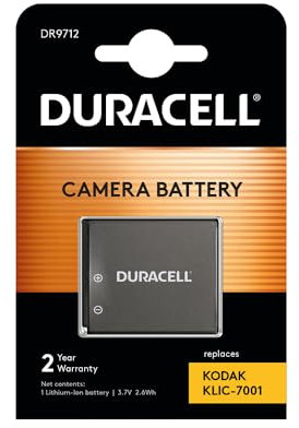 Duracell DR9712 Replacement Digital Camera Battery For Kodak KLIC-7001 Digital Camera, 5.0 cm*39.0 cm*35.0 cm