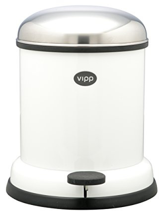 VIPP 13 Treteimer Weiß 30,2x24,8cm 4 L