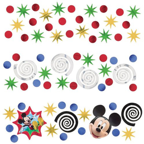 Amscan 361789 Disney© Mickey on the Go Value Pack Confetti, 1 pack, Party Favor