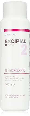 Excipial U Hydrolotion mit 2% Urea (500ml), Feuchtigkeitscreme / Urea-Lotion für die tägliche Pflege