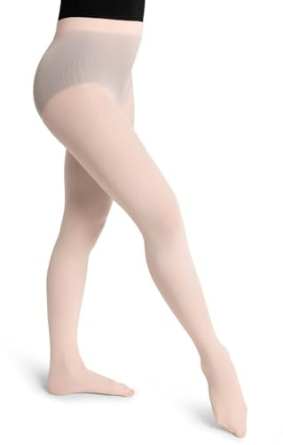 Capezio Womens Ultra Soft Footed Tight, Ballet Pink, XX-Large Plus
