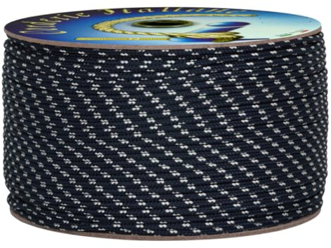 Corderie Italiane 006037989 Cordino Colorato Hobby, Fantasy Blu, Diametro 2 mm, 50 mt