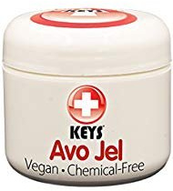 Keys Avo Jel All Natural, Vegan, Chemical-Free Alternative Naturals Petroleum Jelly Free Skin Protectant made from Pure Organic Jellied Avocado Oil, No Wax, No Synthetic Ingredients, 2 ounces