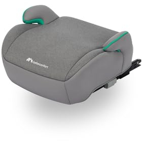 Bebeconfort Manga i-Fix asiento elevador, alzador coche niño, Silla de Coche isofix grupo 3 para niños de 128-150 cm, de 6 a 12 años (22-36 kg), Tinted Gray