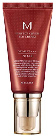 MISSHA M Perfect Cover BB Creme SPF42 / PA +++ 50 ml / 1,70 fl.oz. (Nr. 13 Hellbeige)